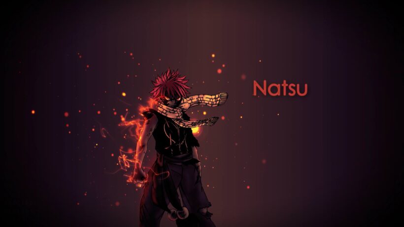 A photo of cool Natsu Dragneel