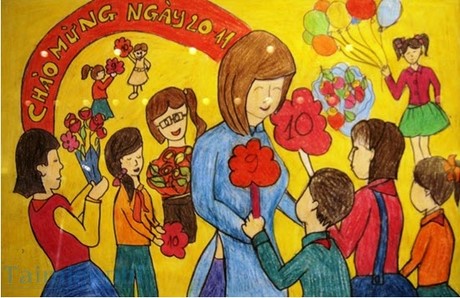Ngày 20 tháng 11 Ảnh kỷ niệm ngày nhà giáo Việt Nam