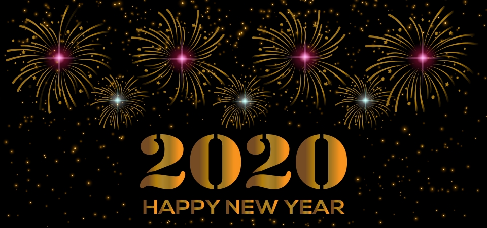 Chúc mừng năm mới 2020 tươi đẹp